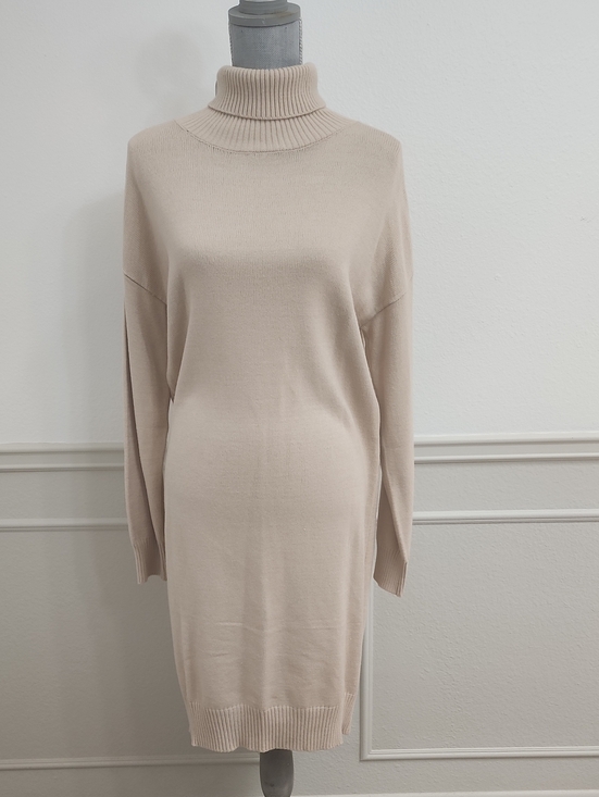 Forever 21 Dresses & Skirts - Forever 21 NWT Cozy Ribbed Turtleneck Sweater Dress Size 0X